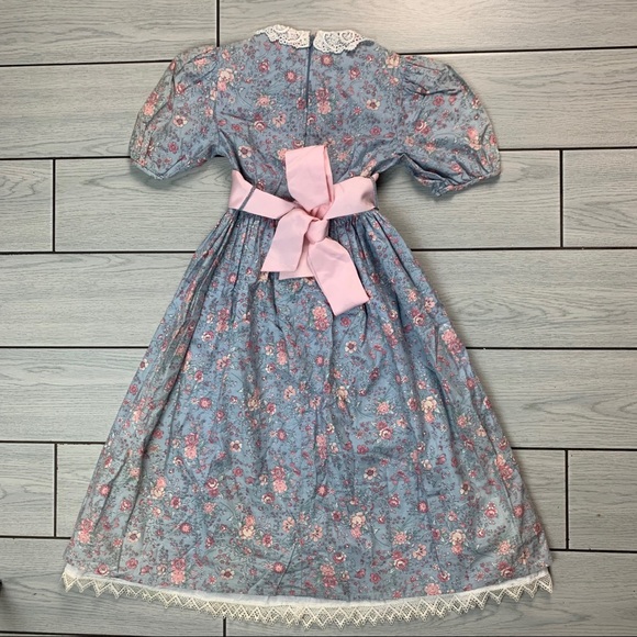 ✨🔥True Vintage Lace Floral Dress🌸💖✨✨ - Picture 5 of 8